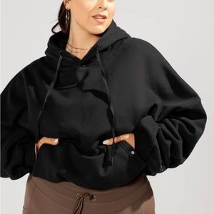 popflex black pullover cloud hoodie